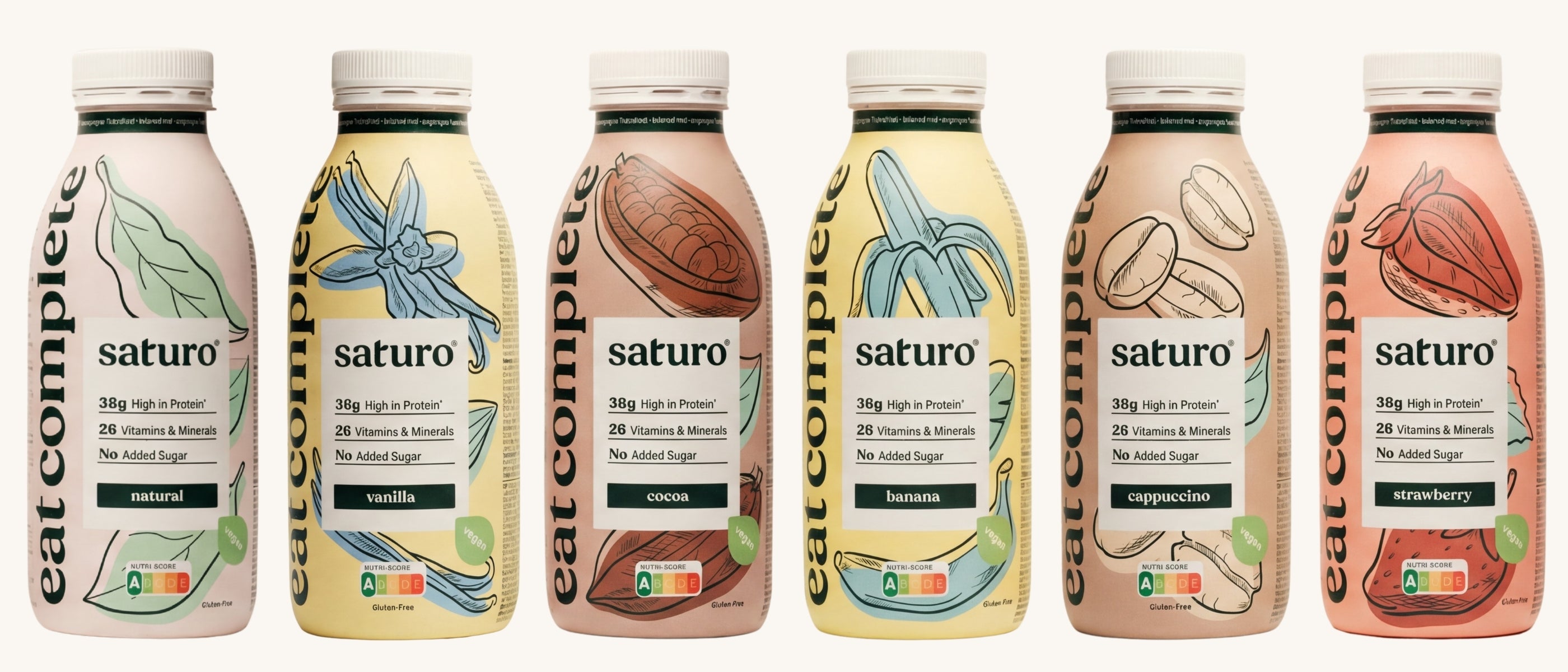 Saturo bottles